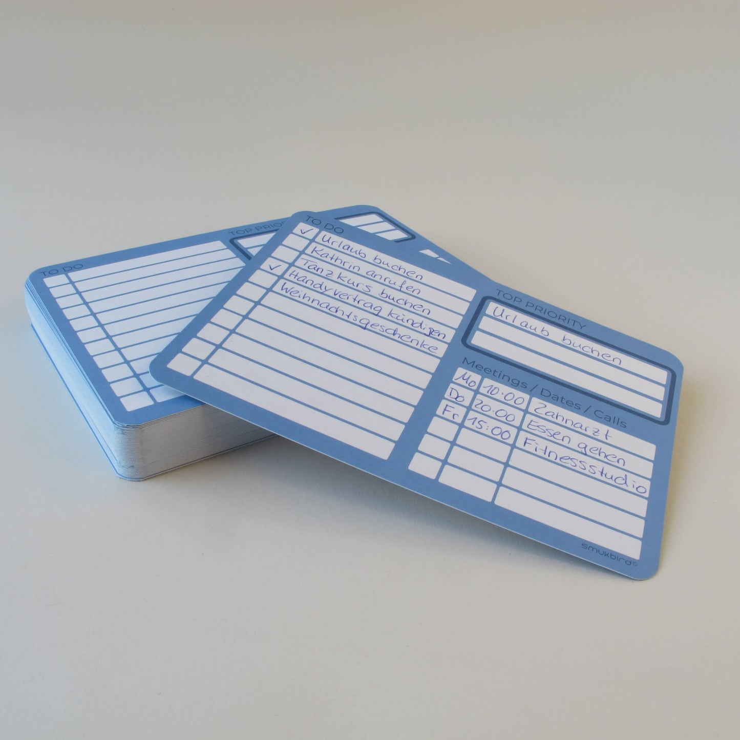 Note cards "ToDo" | 50-pack refill made of recycled paper