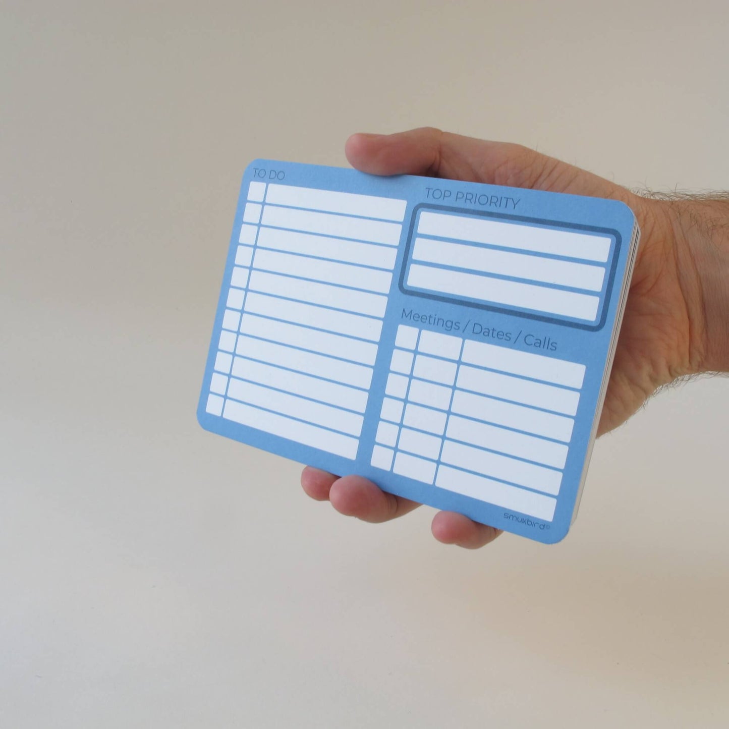 Note cards "ToDo" | 50-pack refill made of recycled paper