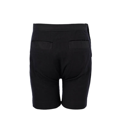 EcoKids Schwarze Bermuda-Shorts für Jungen und Mädchen – Stilvoll und nachhaltig
