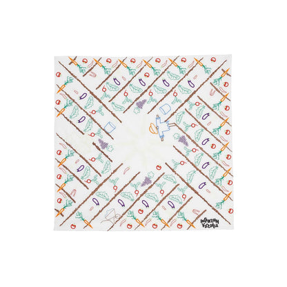 Off-White Bandana mit Stickerei