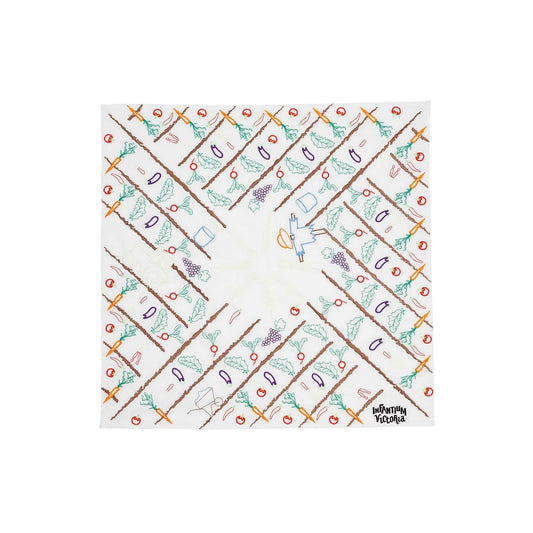Off-White Bandana mit Stickerei
