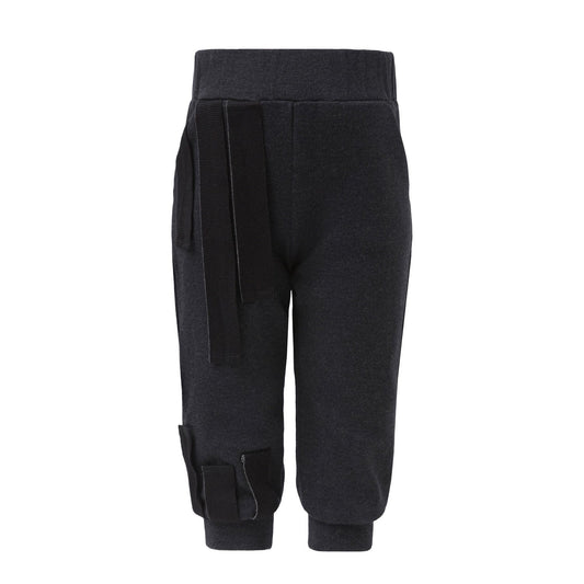 Marke Jungen Sweatpants mit Besatz