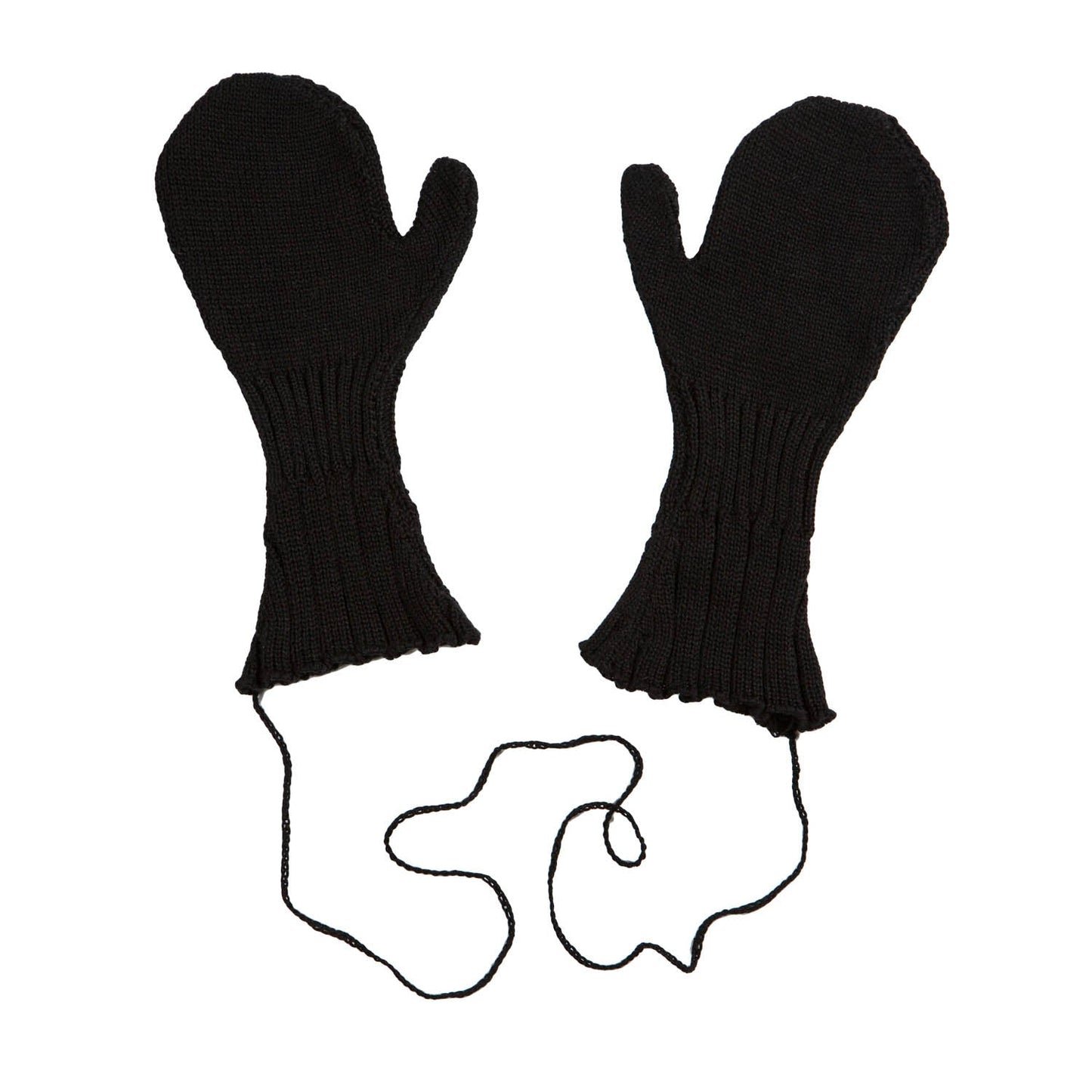 Eho Handgefertigte Vegane Kinderhandschuhe Schwarz