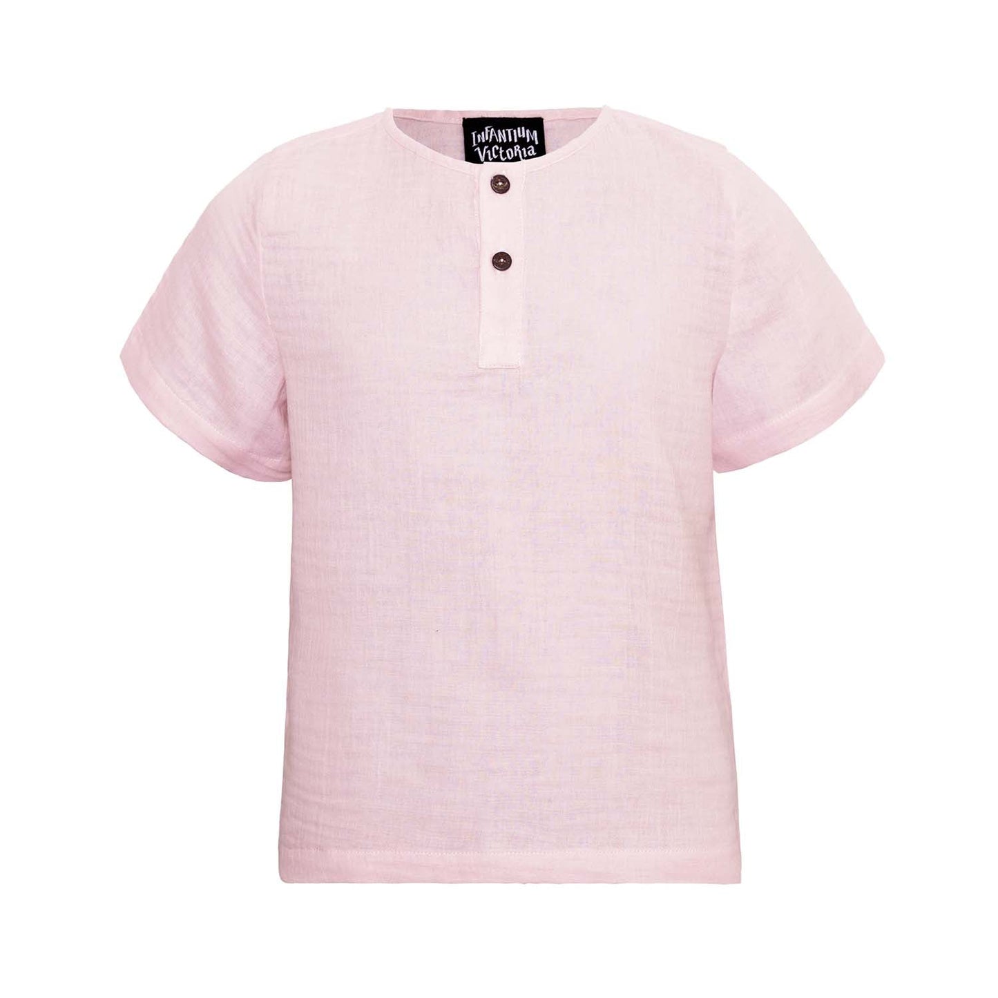 Marke Kinder T-Shirt in Pink Musselin