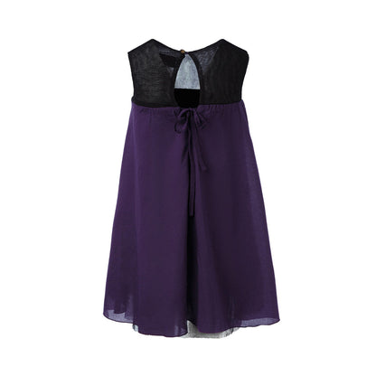 Stylisches Mädchen Kleid in Lila für besondere Anlässe