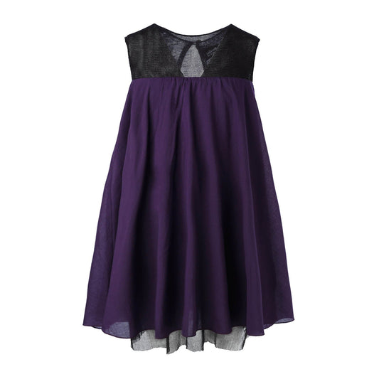 Stylisches Mädchen Kleid in Lila für besondere Anlässe