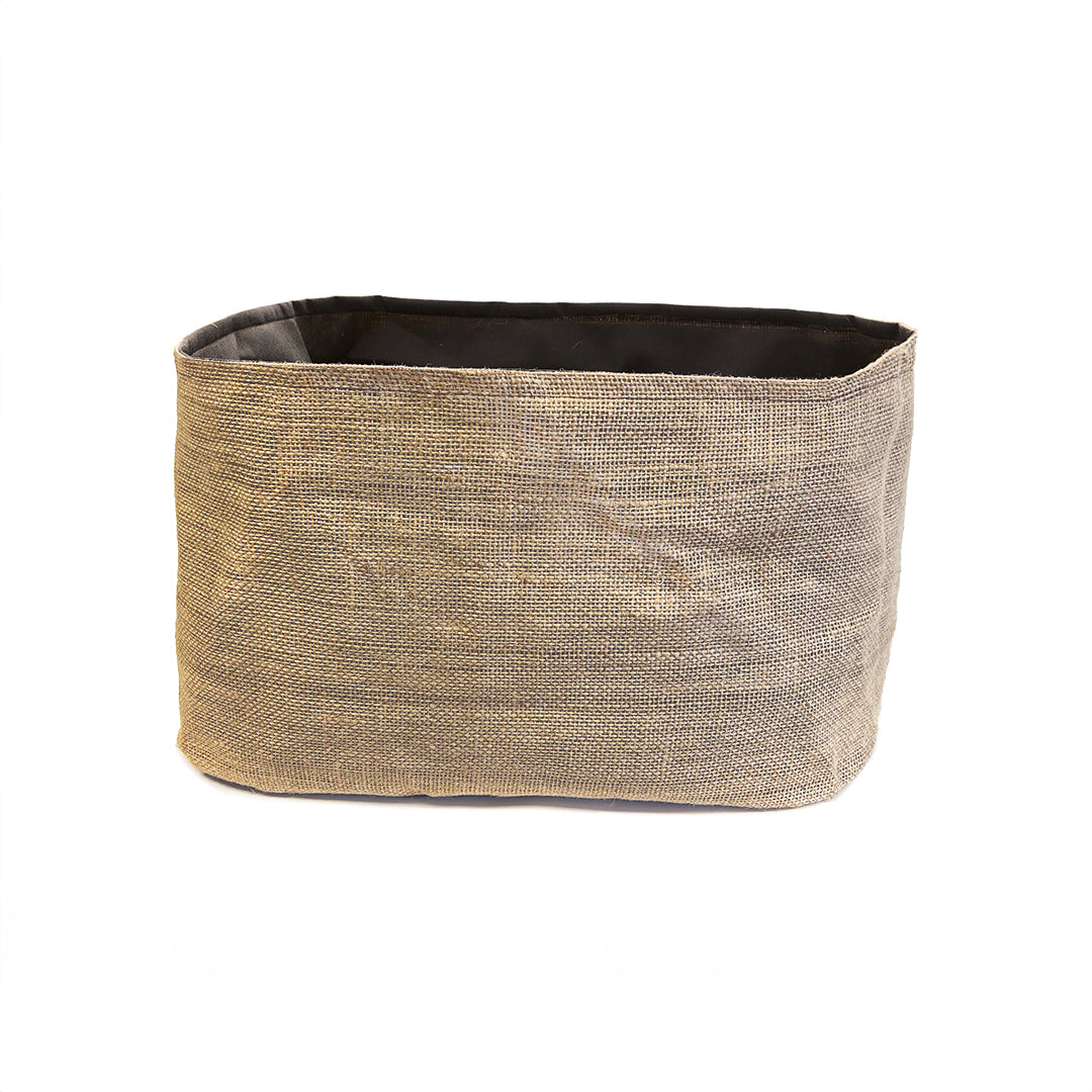 Jute insert for our planter box