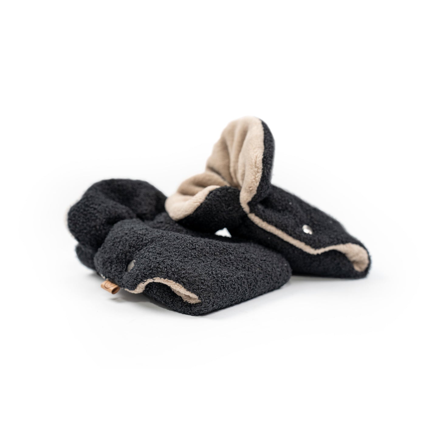 Gloves Boucle Teddy fabric stroller - warm &amp; sustainable