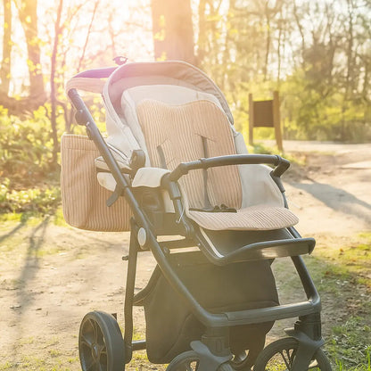 Wickeltasche Cord – für Kinderwagen