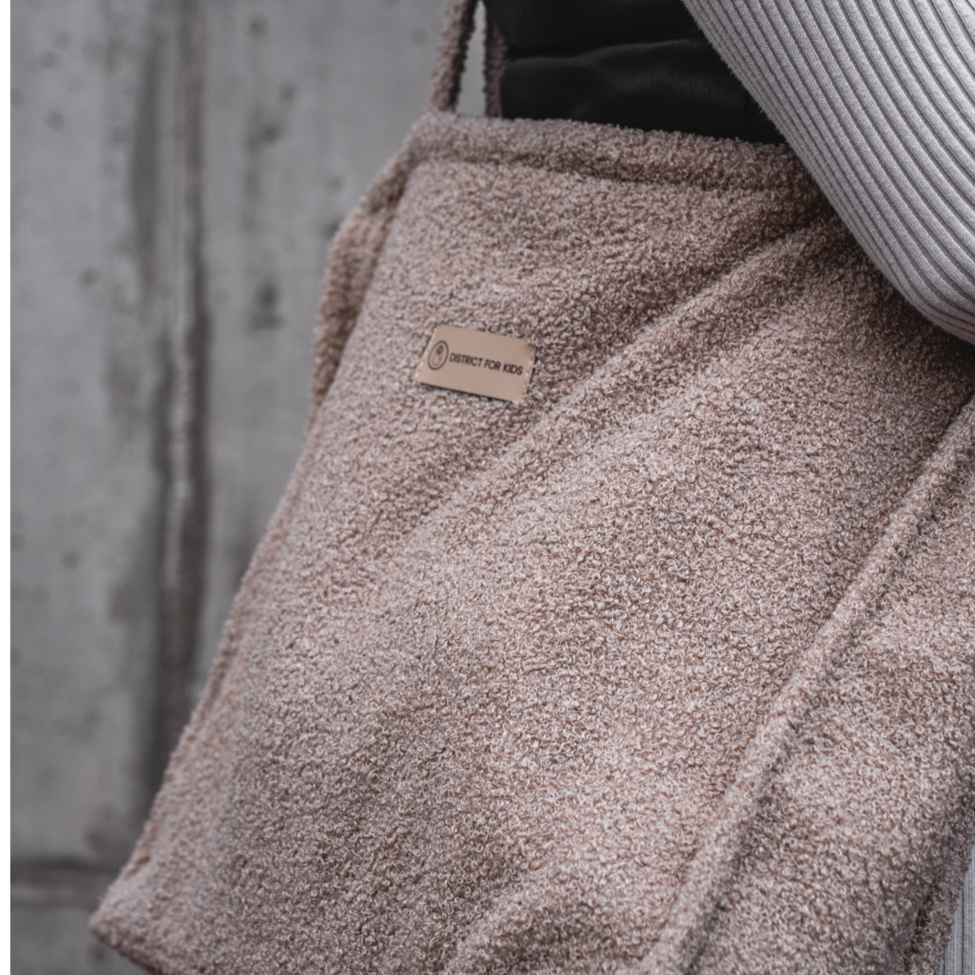 Stroller bag Cube Teddy Boucle | Diaper bag