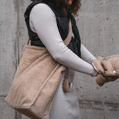 Stroller bag Cube Teddy Boucle | Diaper bag