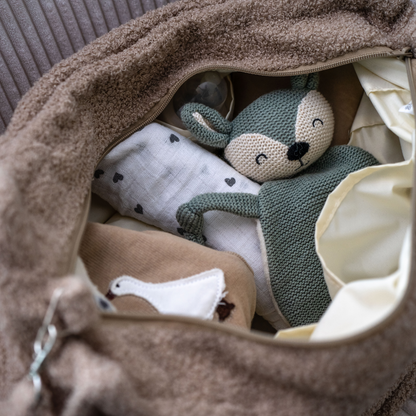 Stroller bag Cube Teddy Boucle | Diaper bag