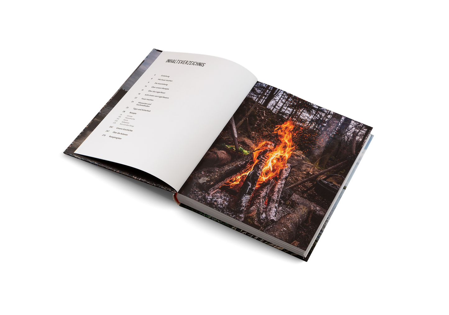 Kochen mit Feuer