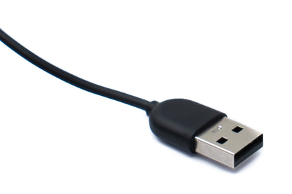 USB 2.0 Kabel 100 cm Ladestation für OnePlus Watch 1 in Schwarz
