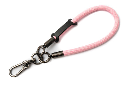 SYSTEM-S Handgelenk Schlaufe Armband für Smartphone Hülle aus Nylon in Pink