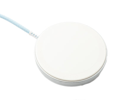 SYSTEM-S Wireless Charger 15 W Charging Station Cable 100 cm USB 3.1 Type C 2.0 A Plug for Smartphone