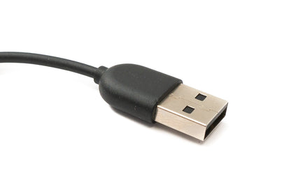 SYSTEM-S USB 2.0 Kabel 100 cm Ladestation für Xiaomi 8 Pro Watch & Redmi Band 2 Kabel in Schwarz