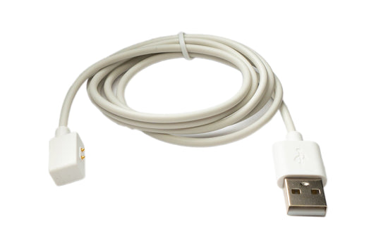 SYSTEM-S USB 2.0 cable 100 cm charging cable for Xiaomi 8 Pro Watch &amp; Redmi Band 2 in white 