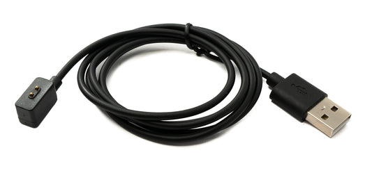 SYSTEM-S USB 2.0 cable 100 cm charging cable for Xiaomi 8 Pro Watch &amp; Redmi Band 2 in black 