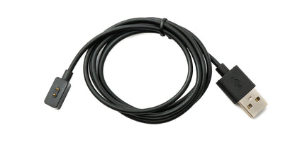 SYSTEM-S USB 2.0 Kabel 100 cm Ladekabel für Xiaomi 8 Pro Watch & Redmi Band 2 in Schwarz