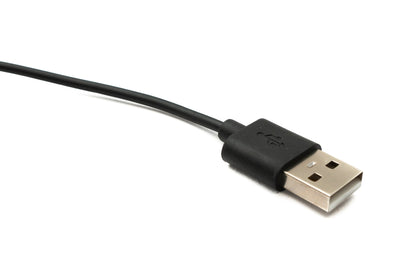 SYSTEM-S USB 2.0 Kabel 100 cm Ladekabel für Xiaomi 8 Pro Watch & Redmi Band 2 in Schwarz