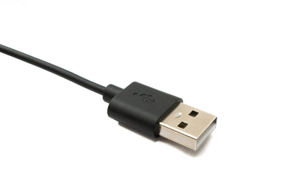SYSTEM-S USB 2.0 Kabel 100 cm Ladekabel für Amazfit Cheetah Pro Smartwatch in Schwarz