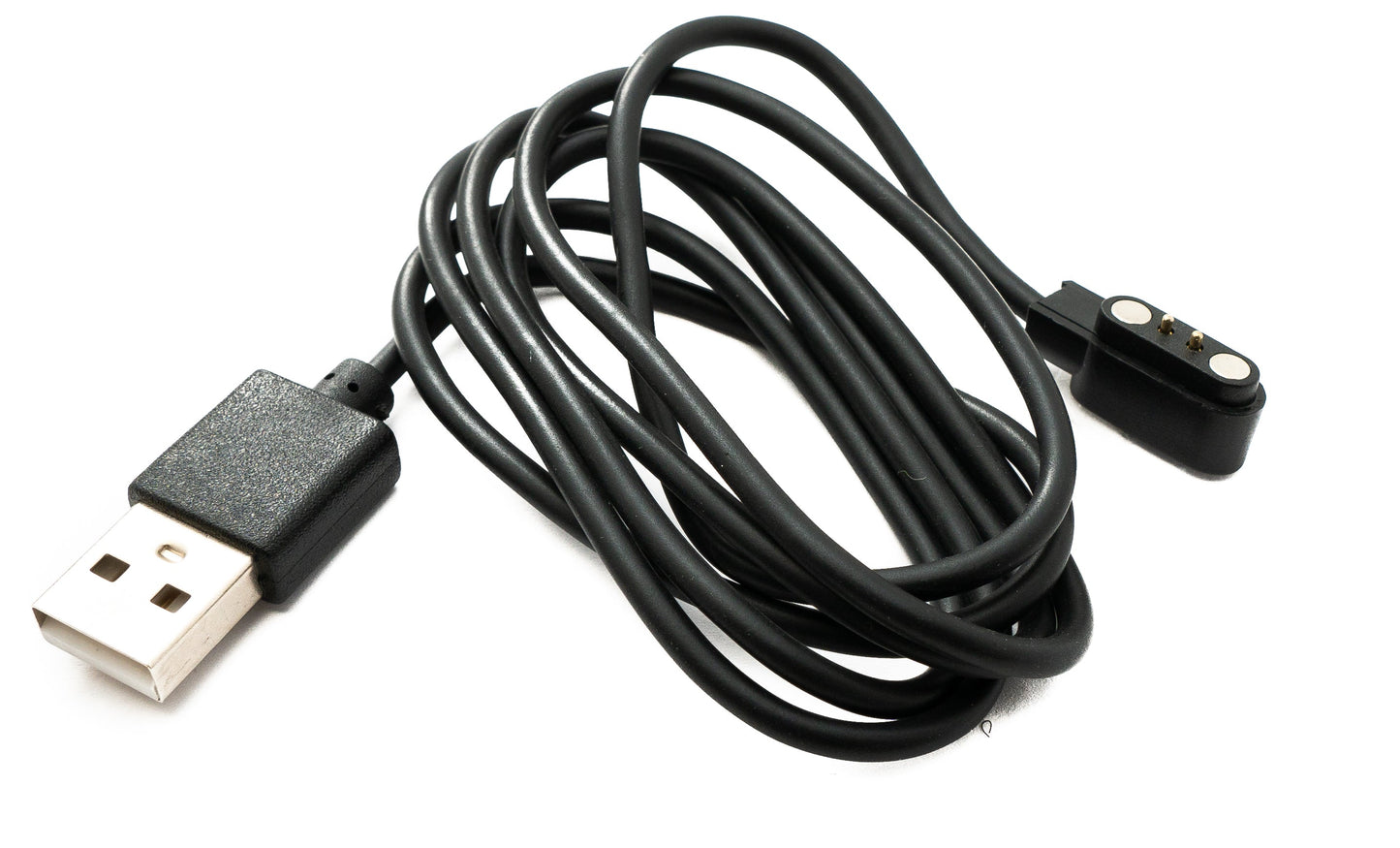 SYSTEM-S USB 2.0 cable 100 cm charging cable for Zeblaze Stratos 3 Smartwatch in black