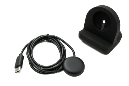 SYSTEM-S USB 3.1 Kabel 100 cm Ladestation für Google Pixel Watch 2 Smartwatch abnehmbar