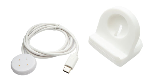 SYSTEM-S USB 3.1 Kabel 100 cm Ladestation für Google Pixel Watch 2 Smartwatch abnehmbar