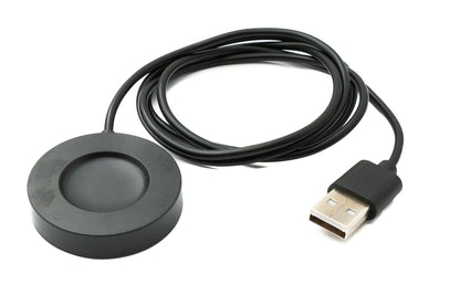 SYSTEM-S USB 2.0 Kabel 100 cm Ladestation für Xiaomi S1 Pro Smartwatch abnehmbar Schwarz