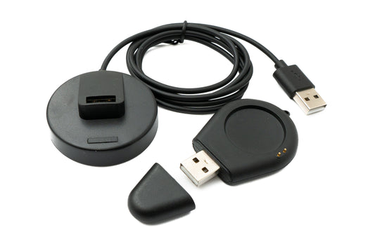 SYSTEM-S USB 2.0 Kabel 100 cm Ladestation für Xiaomi S1 Pro Watch abnehmbar in Schwarz