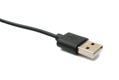 SYSTEM-S USB 2.0 Kabel 100 cm Ladestation für Xiaomi S1 Pro Watch abnehmbar in Schwarz