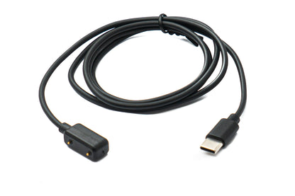 SYSTEM-S USB 3.1 cable 100 cm charging cable for Galaxy Fit3 Smartwatch in black
