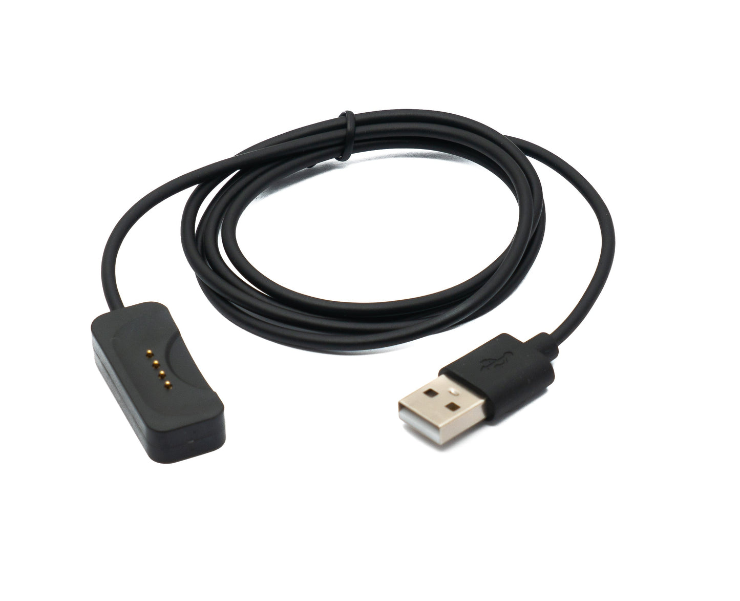 USB 2.0 cable 100 cm for Oppo Watch X Smartwatch in black