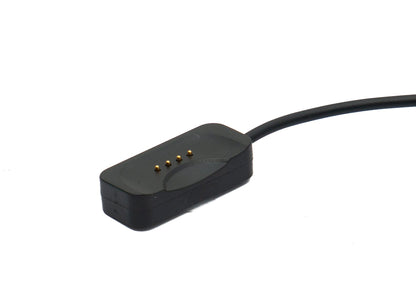 USB 2.0 cable 100 cm for Oppo Watch X Smartwatch in black