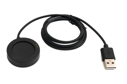 SYSTEM-S USB 2.0 Kabel 100 cm Ladestation für XiaoMi Watch S3 Smartwatch in Schwarz