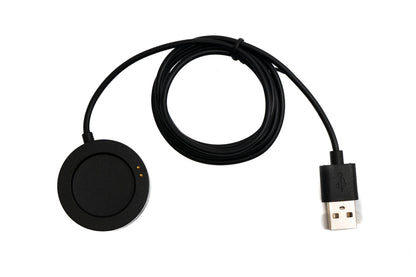 SYSTEM-S USB 2.0 Kabel 100 cm Ladestation für XiaoMi Watch S3 Smartwatch in Schwarz