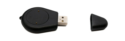 SYSTEM-S USB 2.0 adapter charging station for Honor Watch GS4 Smartwatch cable in black