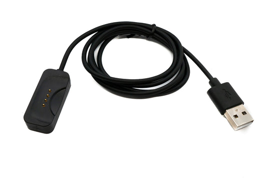 USB 2.0 cable 100 cm charging cable for OnePlus Watch 2 Smartwatch in black