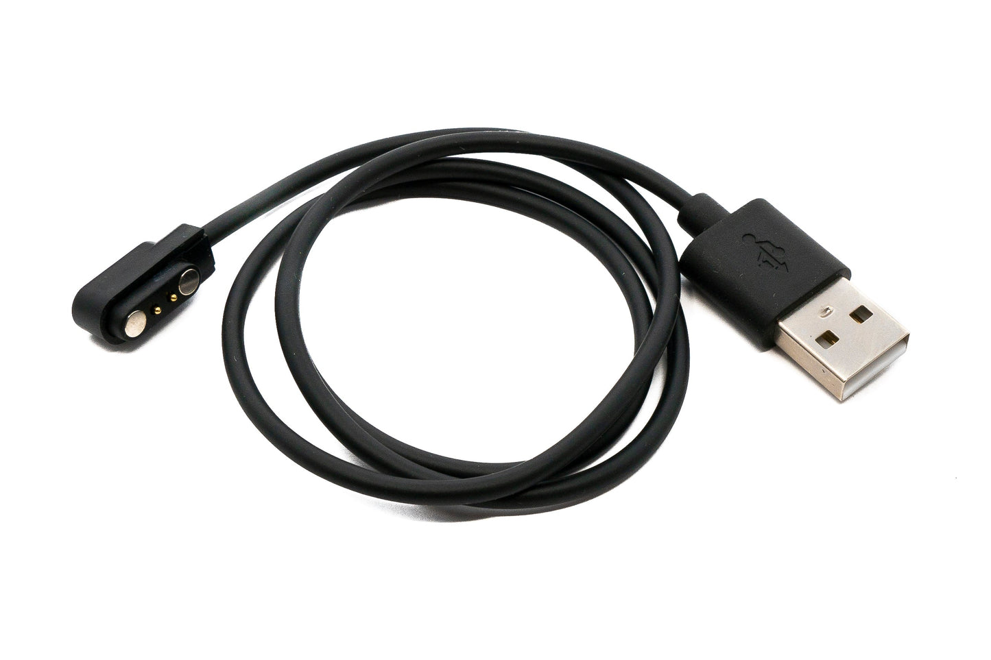 SYSTEM-S USB 2.0 Kabel 50 cm Ladekabel für Haylou Watch S8 Smartwatch in Schwarz
