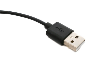 SYSTEM-S USB 2.0 Kabel 50 cm Ladekabel für Haylou Watch S8 Smartwatch in Schwarz