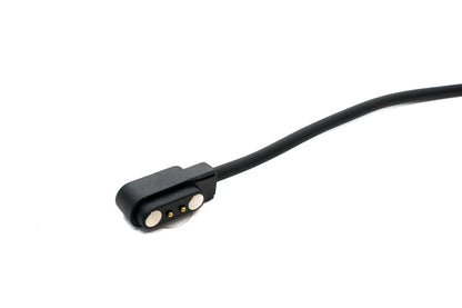 SYSTEM-S USB 2.0 Kabel 50 cm Ladekabel für Haylou Watch S8 Smartwatch in Schwarz
