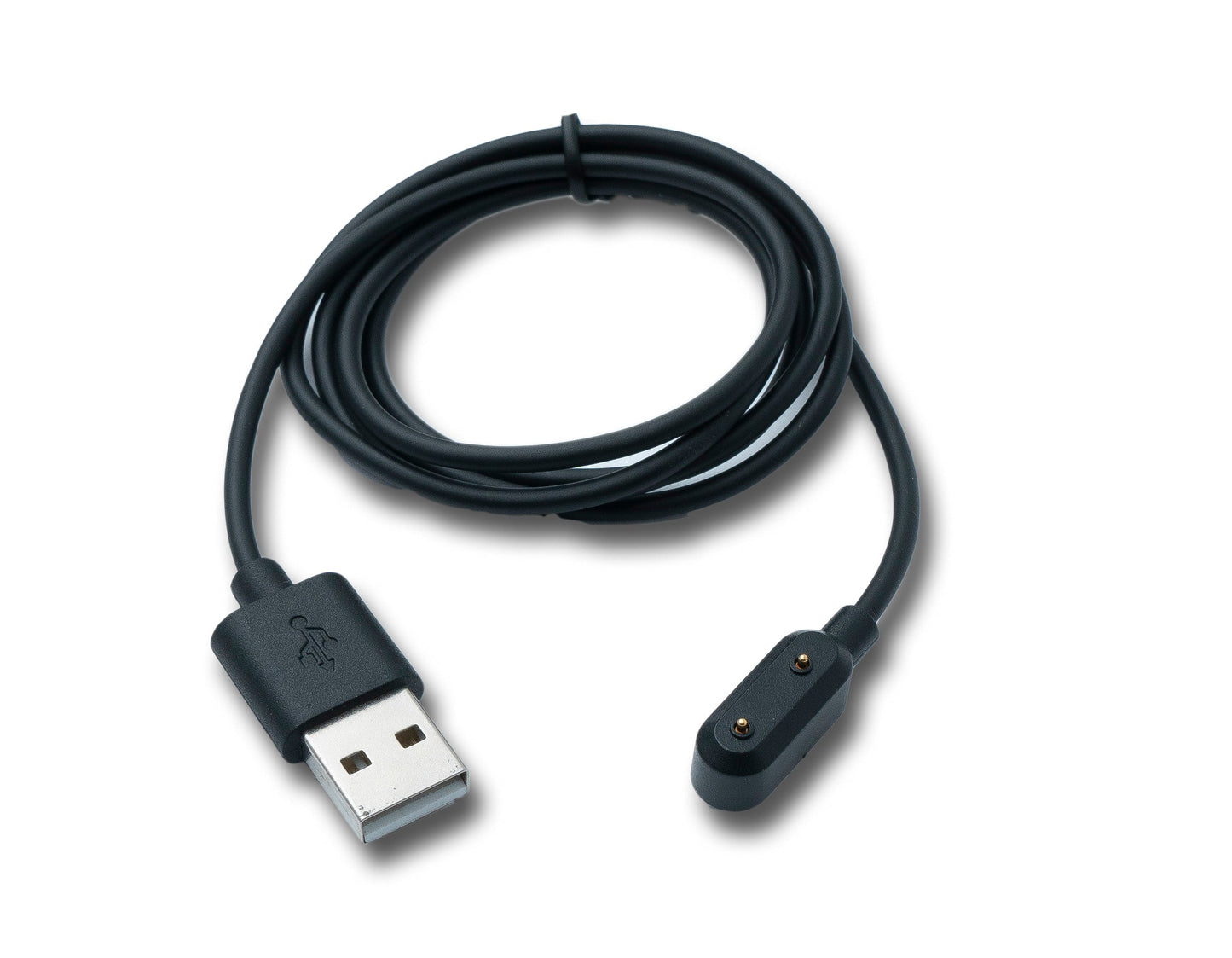 SYSTEM-S USB 2.0 Cable 100 cm Charging Cable for VIVO Watch GT IQOO Watch GT Smartwatch Black