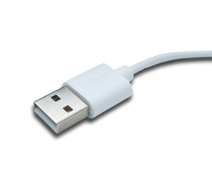 SYSTEM-S USB 2.0 Cable 100 cm Charging Cable for VIVO Watch GT IQOO Watch GT Smartwatch White