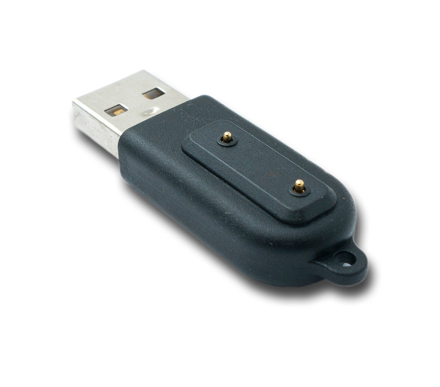 SYSTEM-S USB 2.0 Adapter für Samsung Galaxy Fit3 Smartwatch Ladeadapter in Schwarz