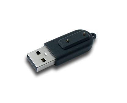 SYSTEM-S USB 2.0 Adapter für Huawei Watch Fit3 Smartwatch Ladeadapter in Schwarz