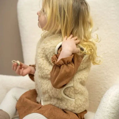 Kinderweste Merinowolle – weich, warm & hypoallergen