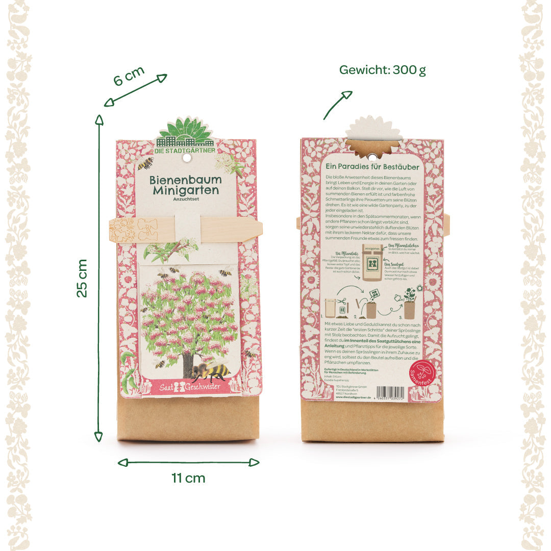 Growing kit mini garden bee tree