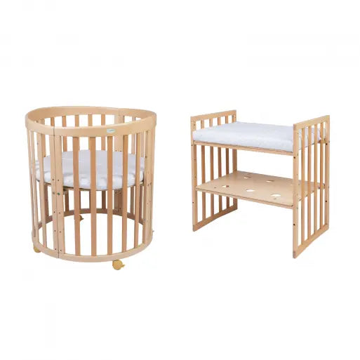 Babybett 7in1 - Ovale Form | B-WARE