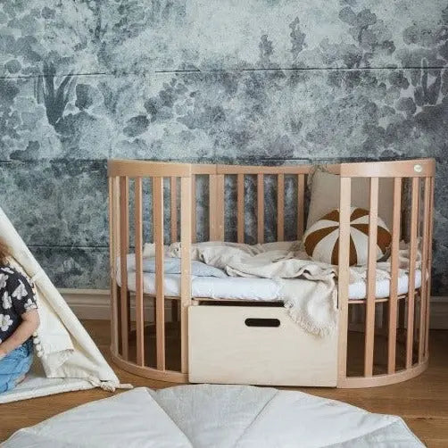 Babybett 7in1 - Ovale Form | B-WARE